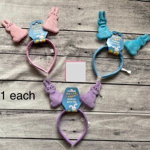 Easter Bunny Ears Headband - Blue Purple & Pink NEW